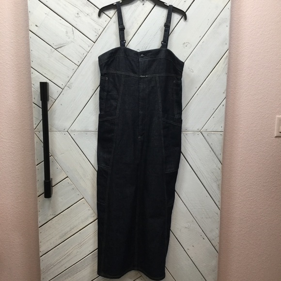 designer denim dresses womens